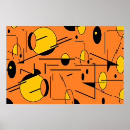 Wedge des Atommonsters - Ken Gage MCM Art Poster