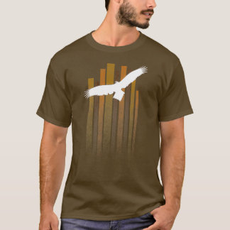 Wedge Schwanz Eagle white T-Shirt