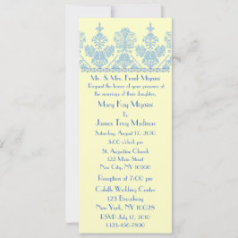 Wedgewood Formal Trim Motif Hochzeit Einladung