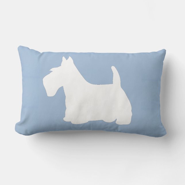 Wedgewoof Scottish-Terrier-Kissen Lendenkissen (Vorderseite)