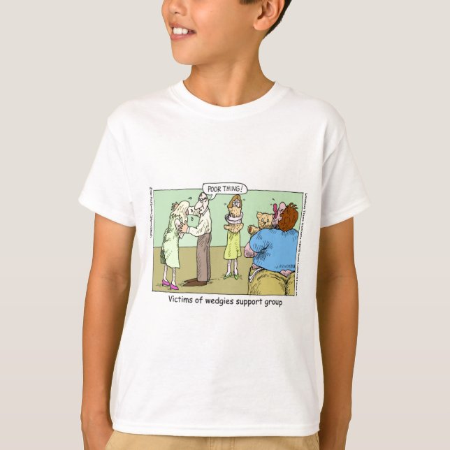 Wedgie Support Group Funny Mugs T-Shirts & Geschen (Vorderseite)