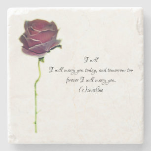 WEDING ROMANTIC Untersetzer Art Design Stil