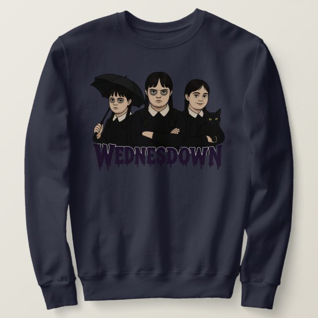 Wednesdown Wednesday Down Syndrome Sweatshirt (Design vorne)