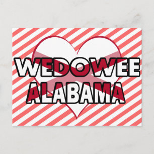 Wedowee, Alabama Postkarte