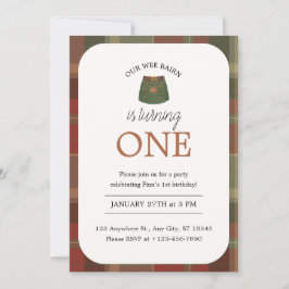 Wee Bairn Birthday Einladung