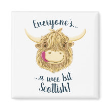 Wee Hamish Highland Kuh sagt jedermanns Schotten!