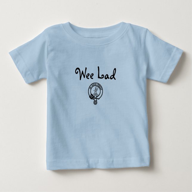 Wee Lad Für sein kleines Kind - Baby T-shirt (Vorderseite)