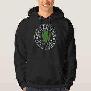 Wee Little Hooligan C Kids Teen St Patrick's Day 1 Hoodie