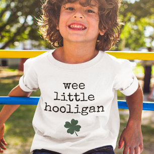 Wee Little Hooligan - St. Patrick's Day Kleinkind T-shirt