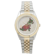 Wee Scottie Dog Merry Ruff! Ruff! eWatch