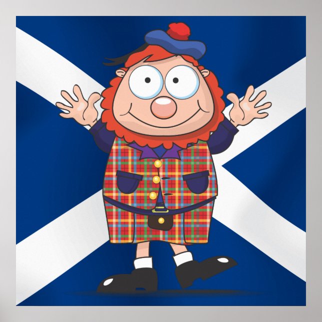 Wee Scottish Typ Poster (Vorne)