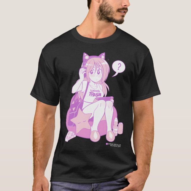 Weeb Trash 2.0 T-Shirt (Vorderseite)