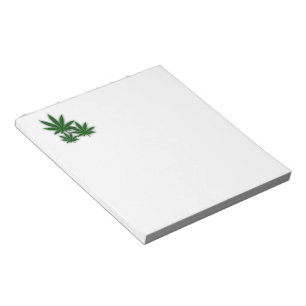 Weed Leaf Notizblock