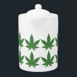 Weed Leaf Personalisiert<br><div class="desc">Der Personalisierte Teekessel des Weed Leaf weist eine Reihe von Unkrautfressern auf. Personalisieren Sie es,  indem Sie Bilder,  Hintergrund,  Farben ändern oder Ihren eigenen Text hinzufügen. Einige Leute werden hübsche Blätter sehen. Einige Leute werden sehen,  wie besonders Ihr einzigartiges Geschenk ist.</div>