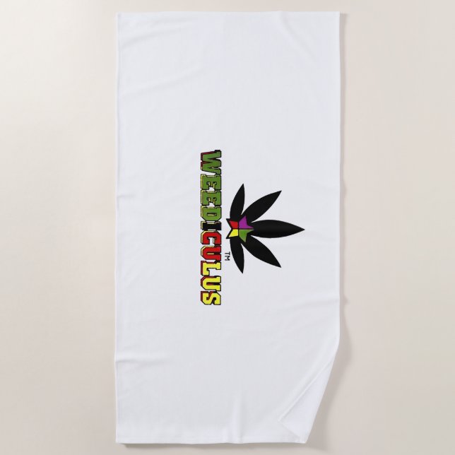 Weediculus Strandtuch (Vorderseite)