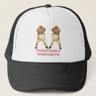 WEEDLEDEE & TWEEDLEDUM IN WONDERLAND TRUCKERKAPPE