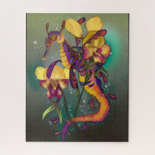 Weedy Seadragon mit Orchids