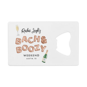 Week-end de Bachelorette en Rose Gold Bach & Boozy