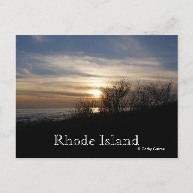 Weekapaug Rhode Island Postkarte (Vorderseite)