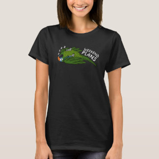 Weekend Plans Parrot I Sleeping Peach fronted Conu T-Shirt
