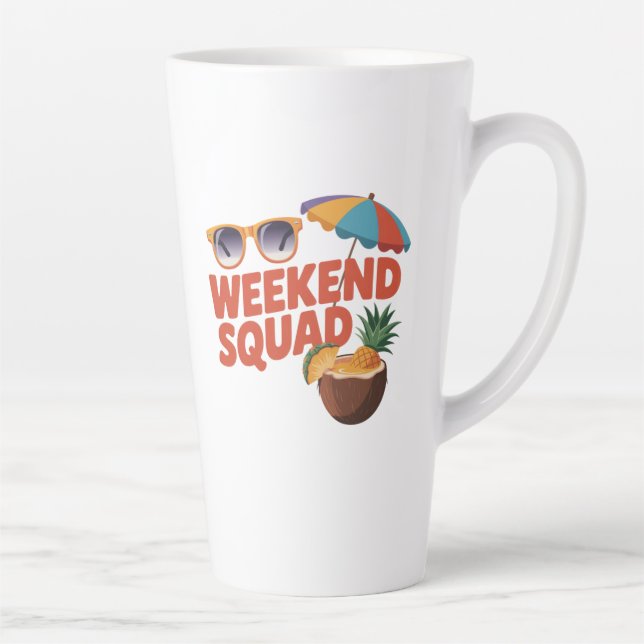 Weekend Squad Milchtasse (Rechts)