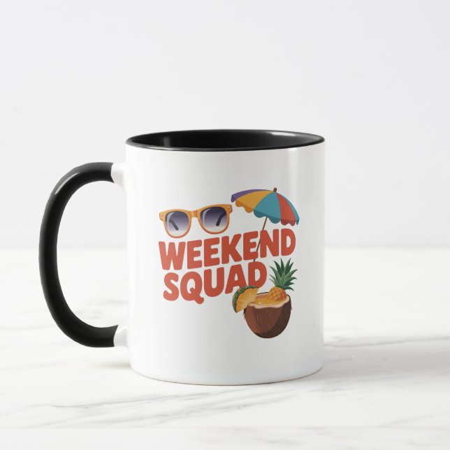 Weekend Squad Tasse (Links)