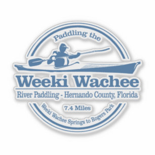 Weeki Wachee River (SK) Aufkleber