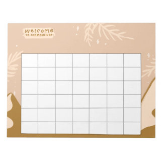 Weekly Routine Trackers Notizblock