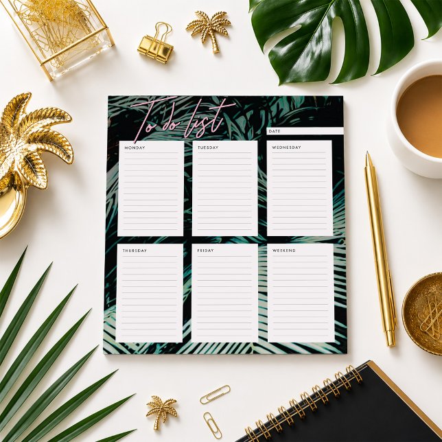 Weekly To Do List Planner Notepad Notizblock (Von Creator hochgeladen)