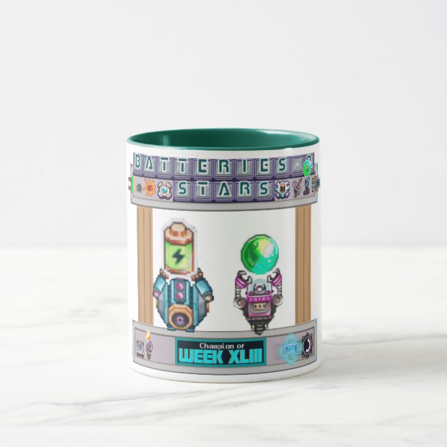 Weekly Trophy Synthesis Batteries&Stars Mug (Centre)