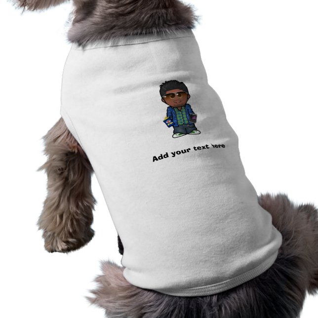 WeeMee Dog Jacket Shirt (Schwarz)
