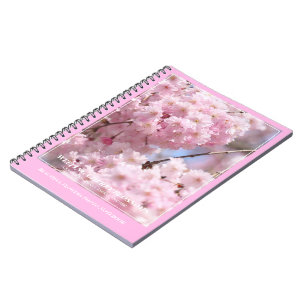 Weeping Cherry Blossoms [Foto-Notebook] Notizblock
