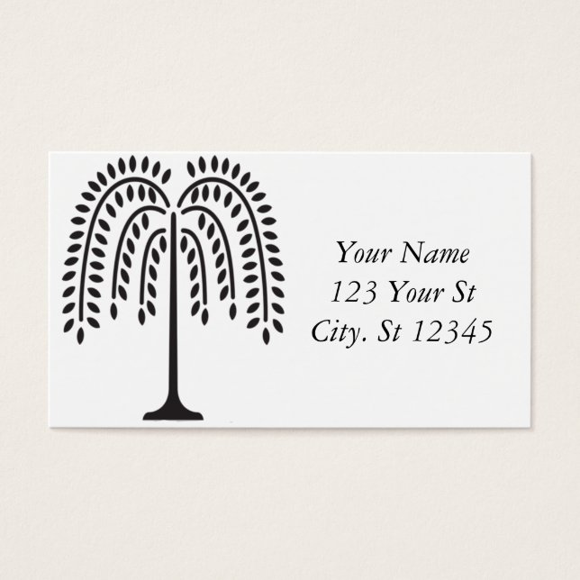 Weeping Willow Silhouette Thunder_Cove (Vorderseite)