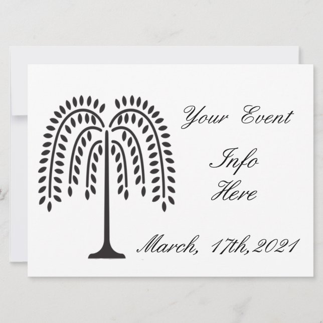 Weeping Willow Silhouette Thunder_Cove (Vorderseite)