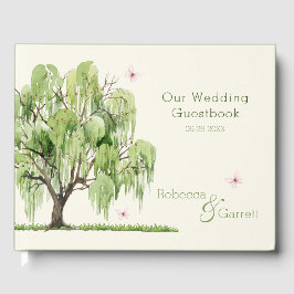 Weeping Willow Wedding Suite Gäestbook Gästebuch