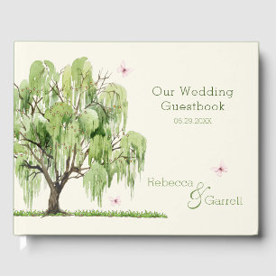 Weeping Willow Wedding Suite Gäestbook Gästebuch