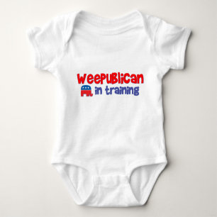 WeePublican im Training Baby Strampler