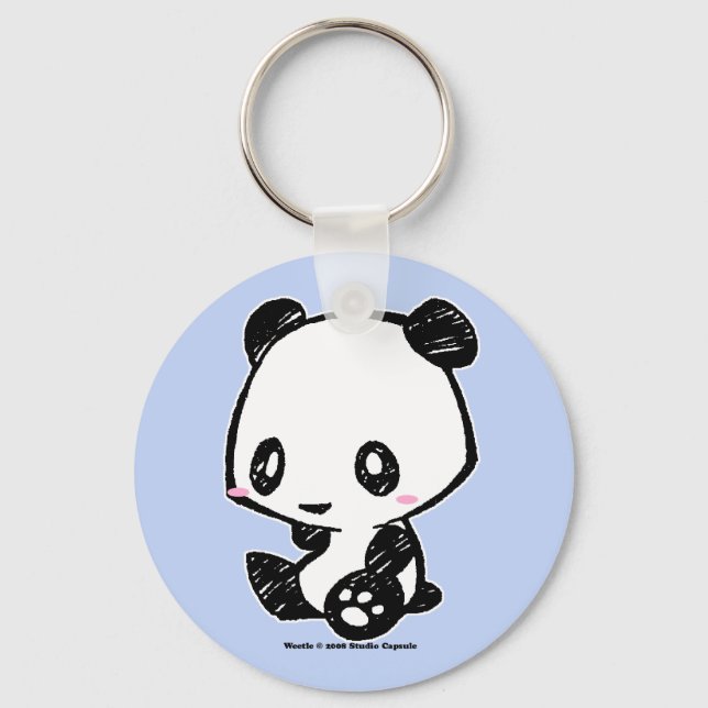 Weetle Panda Schlüsselanhänger (Vorderseite)