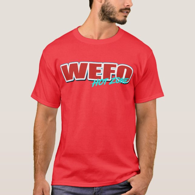 #WEFO HOT ZONE T - Shirt (Vorderseite)