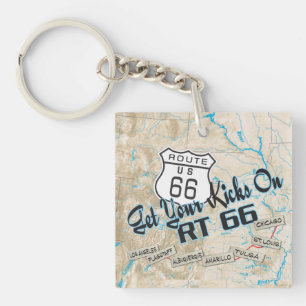 Weg 66 Acrylkeychain 15e Schlüsselanhänger