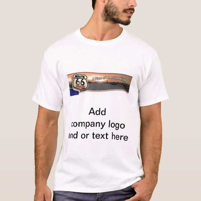 Weg 66 Amerikanerlegende T-Shirt (Vorderseite)