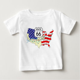 Weg 66 baby t-shirt