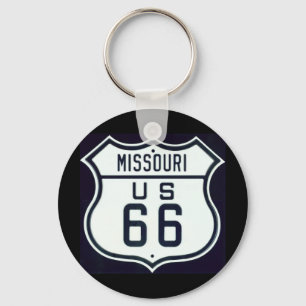 Weg 66 Missouri Schlüsselanhänger