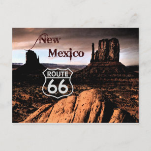 Weg 66 New-Mexiko Postkarte