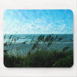 Weg auf dem Strand Mousepad