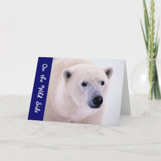 Weg auf der wilden Seite - Eisbär Karte