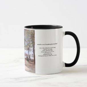 Weg beim Jardin DU Luxemburg, Vincent van Gogh Tasse