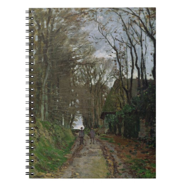 Weg Claude Monets | in Normandie Notizblock (Vorderseite)