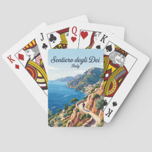 Weg der Götter Italien Spielkarten