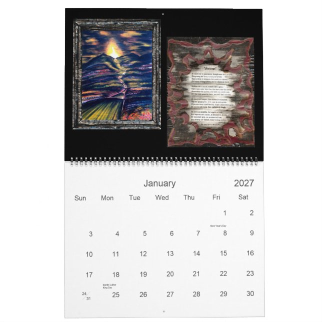 Weg der Leben-Sammlung Kalender (Jan 2027)